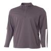 Graphite Adult 3XL Sports 1/4 Zip Moisture Wicking Cool & Comfortable Warm-up Jacket view 1