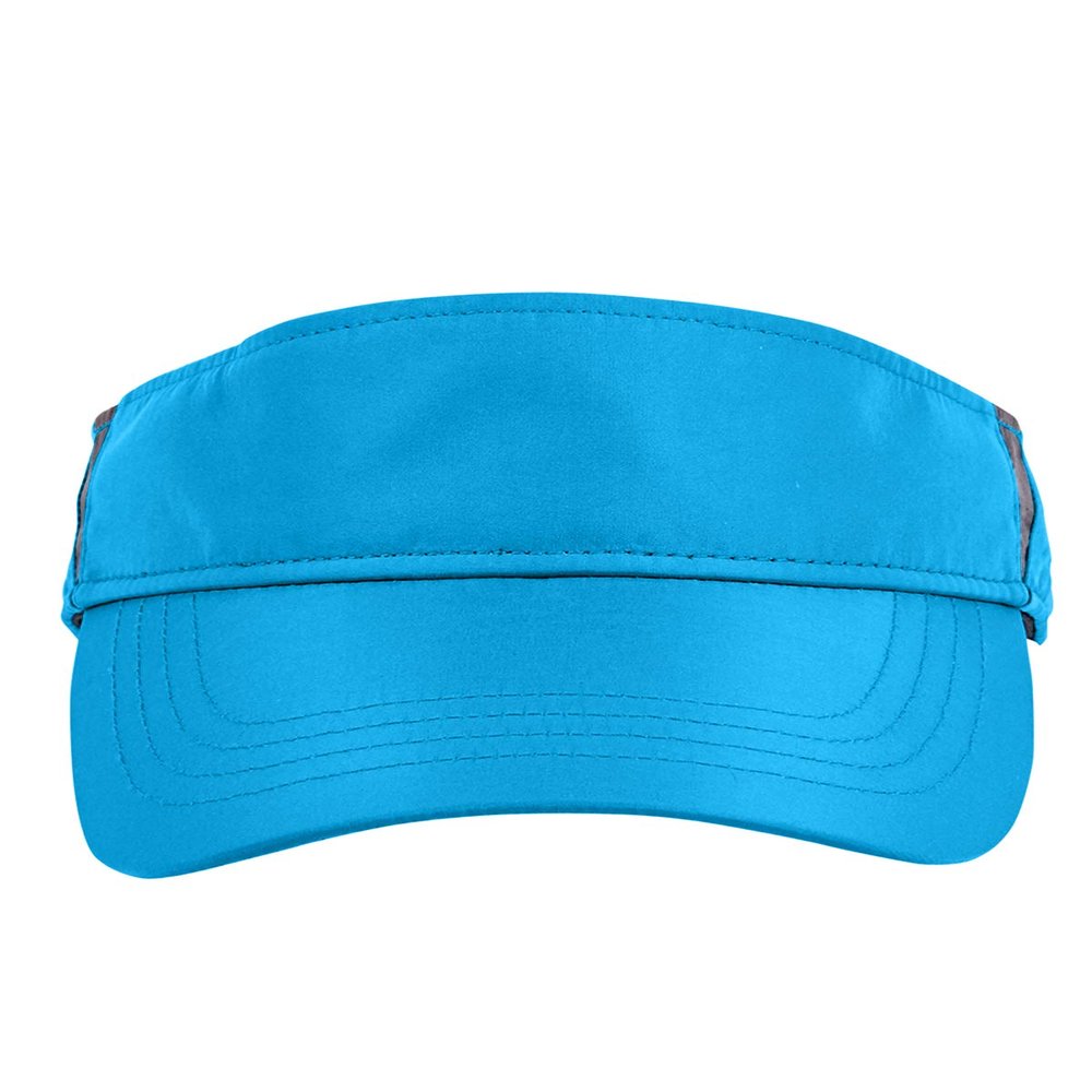 Ash City - Core 365 Adult Drive Performance Visor OS ELCTRC BLU/ CRBN