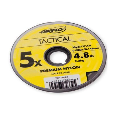 AirFlo Tactical Premium Nylon Tippet 110M Spool - 2X