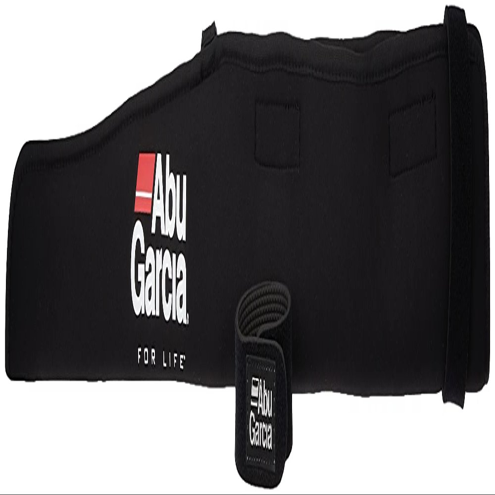 AbuGarcia Abu Garcia Fishing Rod Cover & Belt - Black Neoprene - Spinning, Casting - Fishing Rod Accessories