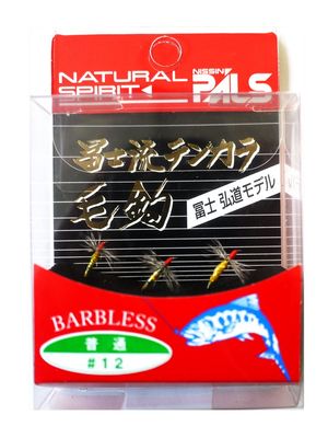 Uzaki Nisshin Fry Tomishi Ryu Hair Hook, Barbless, Regular #12.