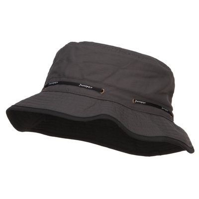 Mega Cap Talson UV Bucket Hat - Charcoal L