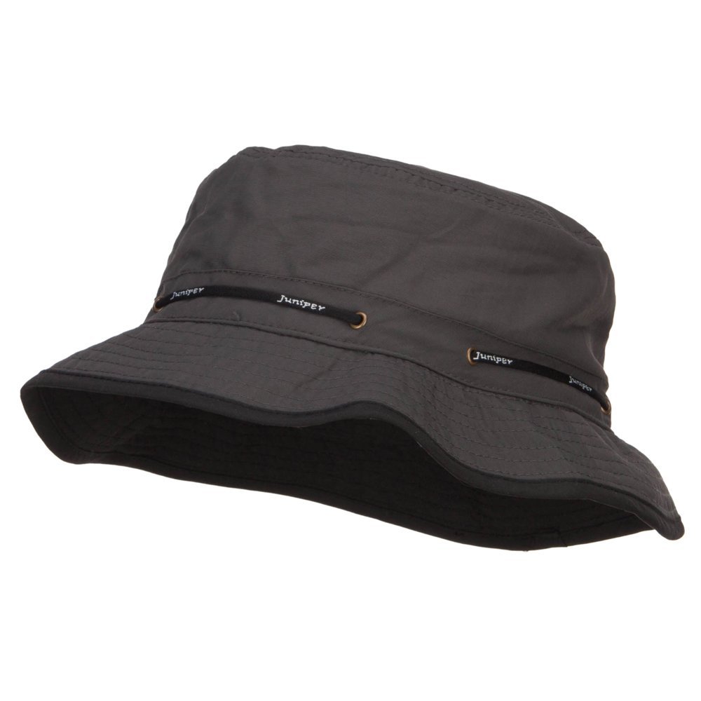Mega Cap Talson UV Bucket Hat - Charcoal L