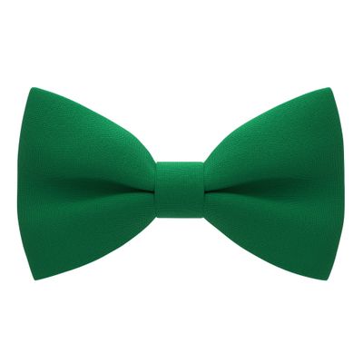 Bow Tie House Babies Classic Pre-Tied Bow Tie Formal Solid Tuxedo (Small, Green Grass)