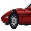 Clausen's World 4 Inch Fender Hash Mark Double Bars Racing Stripes Vinyl Graphic Decals, Fits Corvette C4, Both Sides, White view 1