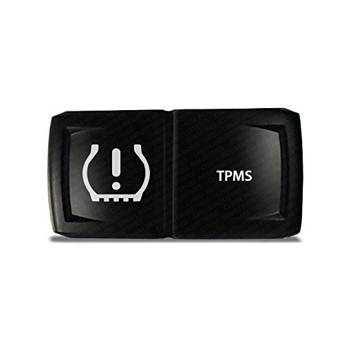 CH4X4 Rocker Switch V2 TPMS Symbol 4 - Horizontal - Amber Led