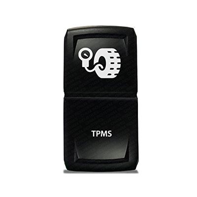 CH4X4 Rocker Switch V2 TPMS Symbol - Red Led