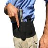 AlphaHolster Belly Band Hand Gun Holster - Abdomen Holster - Cross Draw w/Magazine Holder Pocket (White, X-Large) view 2