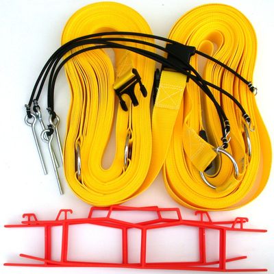 Home Court 2-inch Non-Adjustable 8-Meter Grass Setup Line - M819NAG (Yellow)