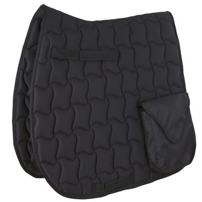 Kerbl Hacking Saddlecloth Laguna Vs Saddle Pad Saddle Cloth Black, One Size
