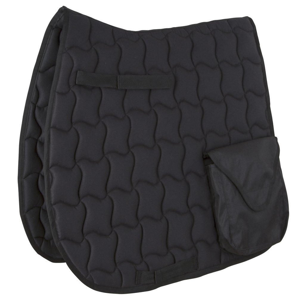 Kerbl Hacking Saddlecloth Laguna Vs Saddle Pad Saddle Cloth  Black, One Size