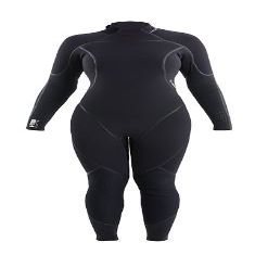 Aqua Lung AquaFlex 3mm Wetsuit Womens Black Charcoal (2017) - 8T