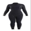 Aqua Lung AquaFlex 3mm Wetsuit Womens Black Charcoal (2017) - 8T view 1
