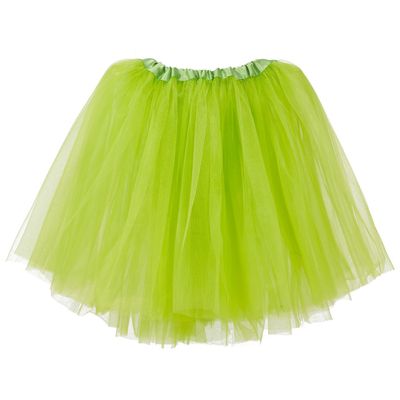 My Lello Apple Green Little Girls Tutu 3-Layer Ballerina (10 mo - 3T)