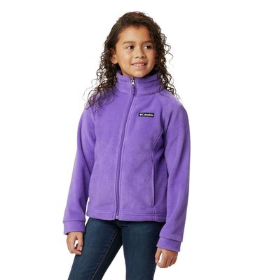 Columbia Baby Girls Benton Springs Fleece Jacket, Grape Gum, X-Large