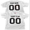 Custom Football Jersey for Men You Design Online in Adult Small in White view 1