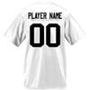 Custom Football Jersey for Men You Design Online in Adult Medium in White view 3