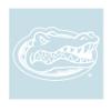 Craftique University Of Florida Decals (white (Gator) (3 in, 4 in, 6 in, 12 in, 18 in), 4 in) view 1