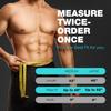 ActiveGear Waist Trimmer Belt for Stomach and Back Lumbar Support, Large: 9" x 46" - Blue view 4