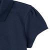 The Children's Place Girls Short Sleeve Ruffle Pique Polo,Tidal Single,XXL(16) view 2