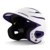 Boombah DEFCON Batting Helmet Sleek Profile White/Purple - Size Junior 6 1/4" - 7" view 1