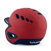 Boombah DEFCON Batting Helmet Red/Navy - Size Junior 6 1/4" - 7" view 3