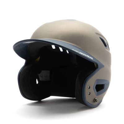Boombah DEFCON Batting Helmet Charcoal/Navy - Size Senior 7" - 7 3/4"