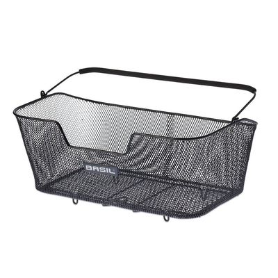 Basil Basket Rt Base XL Steel 50 x 31 x 21 Black