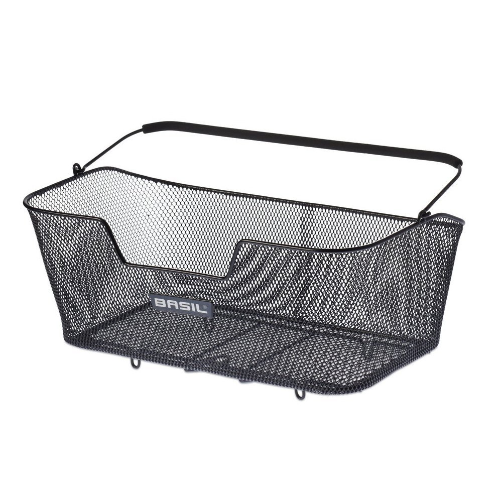Basil Basket Rt Base XL Steel 50 x 31 x 21 Black