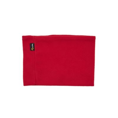 Lupa Kids Handmade Double-Layer Fleece Neck Warmer - Kids Neck Warmer for Boys & Girls - Fleece Neck Gaiter for Winter (Red, Small (2-6))