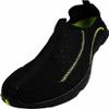 NORTY - Mens Breathable Mesh Slip-On Water Drainage Hole Shoes for Healthy Feet, Black, Lime 39688-7D(M) US view 3