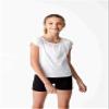 French Toast Girls' Little Stretch Kick Short, Black, 6 view 2