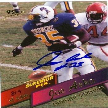 Sports Memorabilia Autograph Warehouse 31858 Joe Aska Autographed Football Card College Football, Oklahoma