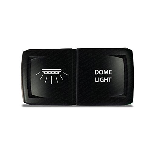 CH4X4 Rocker Switch V2 Dome Light Symbol - Horizontal - Blue Led
