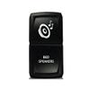CH4X4 Rocker Switch V2 Bed Speakers Symbol - Amber Led view 1