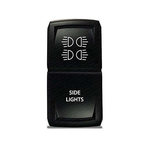 CH4X4 Rocker Switch V2 Side Lights Symbol 2 - While Led