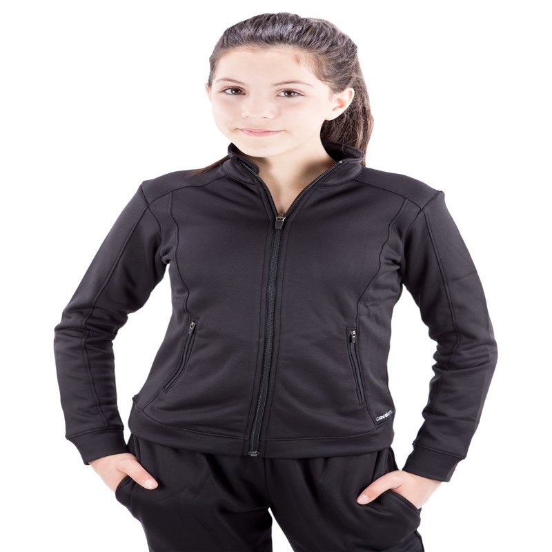 Covalent Activewear Youth River Jacket-04-YL Black