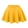 MBJ WB211 Women's Basic Versatile Stretchy Flared Skater Skirt for Girl XS Yellow view 1