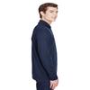 Adult Pinnacle Performance Long-Sleeve Piqu Polo with Pocket 3XL CLASSIC NAVY view 2