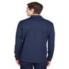 Adult Pinnacle Performance Long-Sleeve Piqu Polo with Pocket 3XL CLASSIC NAVY view 3
