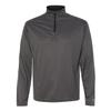 Badger Sportswear Men's Standard Badger B-Core Quarter-Zip Pullover, Graphite/Black view 1