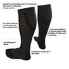 Hoplite Premium High Performance Compression Socks, Knee-High, Durable Comfort for Lifting, Running, OCR, Hiking, Snow Sports, for Men & Women, 1 Pair, (M) view 2