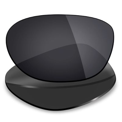 Mryok Polarized Replacement Lenses for Oakley Latch OO9265 53mm Sunglasses, HD Polarized, UV Protection, Impact Resistant & Perfectly Fit - Stealth Black