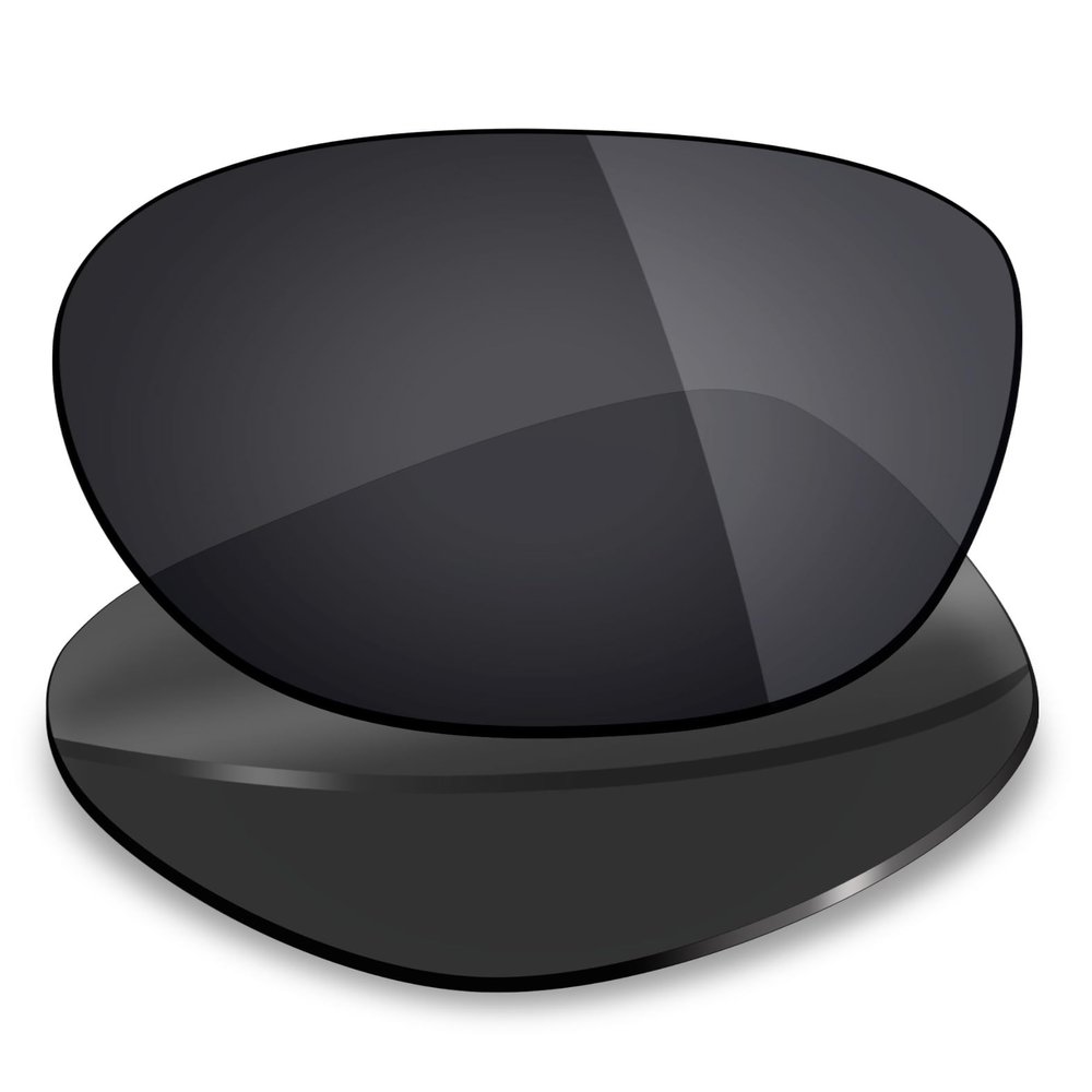 Mryok Polarized Replacement Lenses for Oakley Latch OO9265 53mm Sunglasses, HD Polarized, UV Protection, Impact Resistant & Perfectly Fit - Stealth Black