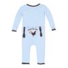 KicKee Pants Little Boys Holiday Fitted Applique Coverall - Pond Year of The Rooster, 6-12 Months view 1