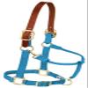 Weaver Leather Adjustable Breakaway Nylon Horse Halter, Hurricane Blue, Weanling/Pony view 1