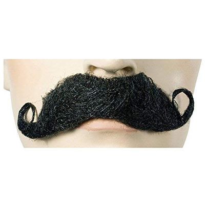 Morris Costumes English Mustache White