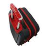 Denco NFL Kansas City Chiefs Round-Tripper Two-Tone Hardcase Luggage Spinner, Red, 21" view 3