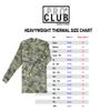 Pro Club Men's Heavyweight Cotton Long Sleeve Thermal Top, 2X-Large, Green Camo view 3