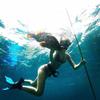 Innovative Scuba Concepts Pole Spear with Latex Fiberglass Spear Power Band with Male End, Yellow, 28"/6mm view 3